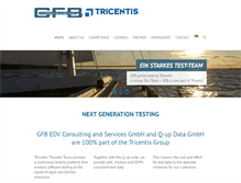 Tablet Screenshot of gfb-consulting.de